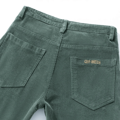 Warm Insulated Corduroy Snow Pants
