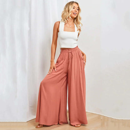 Comfortable Women's Elastic Waist Pants