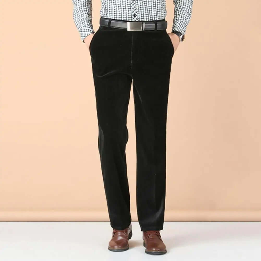 Comfortable Loose Fit Corduroy Pants - Luxivelle