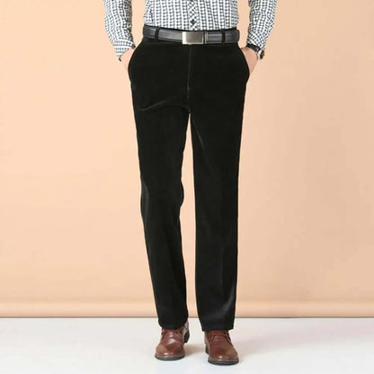 Comfortable Loose Fit Corduroy Pants - Luxivelle