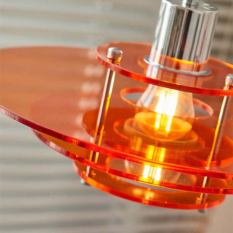 Contemporary Glass Globe Hanging Light
