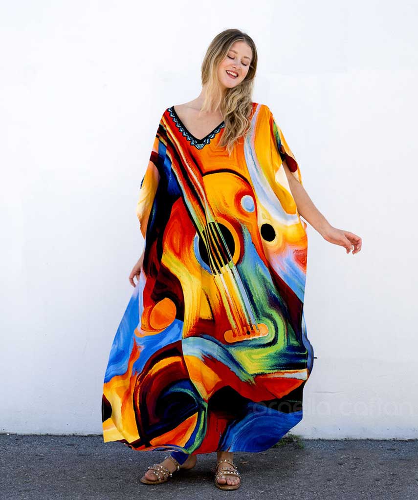 Relaxed Fit Summer Dress Caftan
