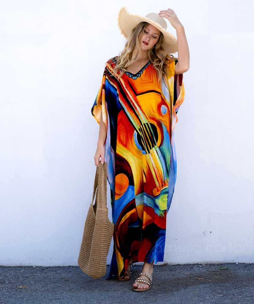 Relaxed Fit Summer Dress Caftan