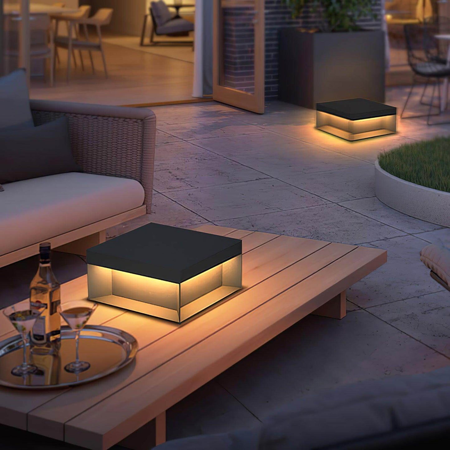 Waterproof Garden Post Lamp - Durable Outdoor Light