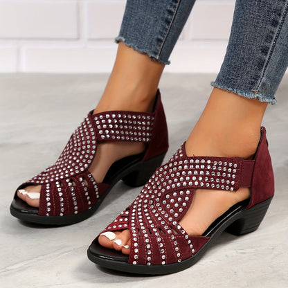 Glittery Cushion Flip Flop Sandals