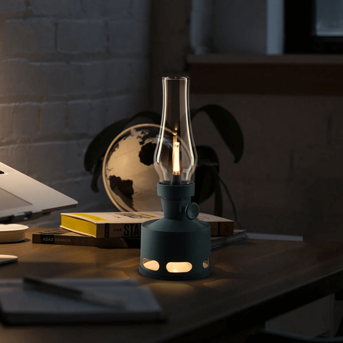 Retro LED Lantern - Rechargeable USB Powered