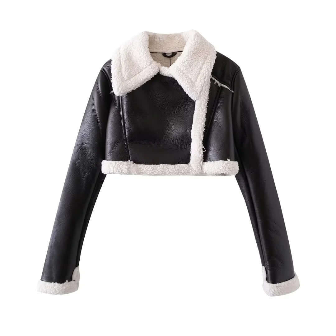 Warm Faux Fur Parka Coat