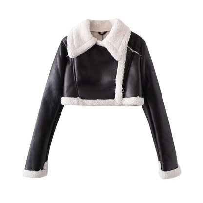 Warm Faux Fur Parka Coat