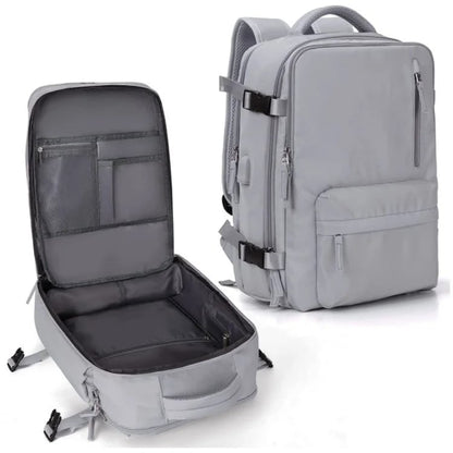 Waterproof Hiking Backpack for Women - Large USB Rucksack