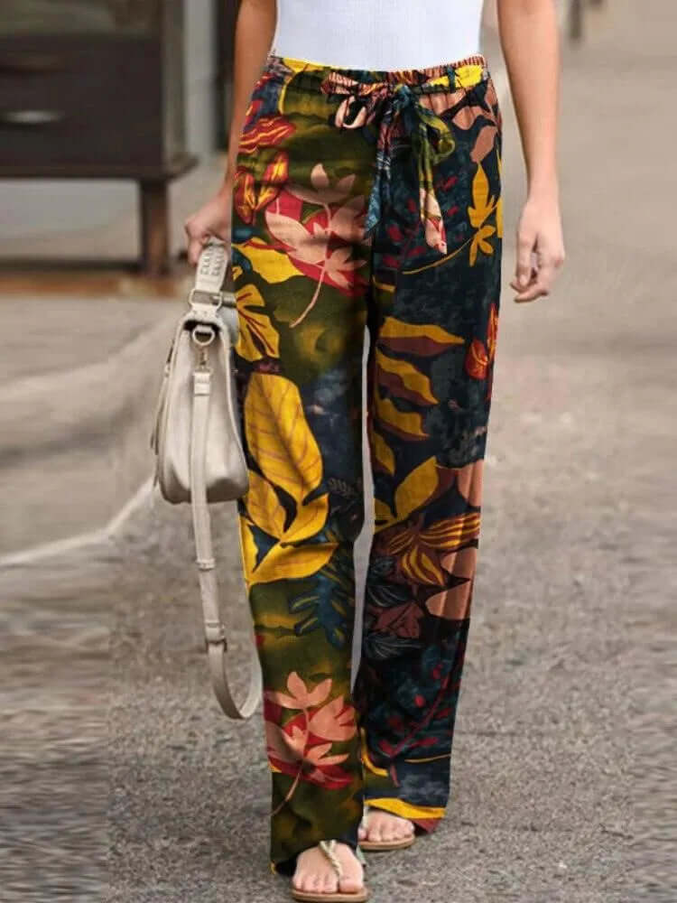 Ladies' Pretty Loose Fit Trousers