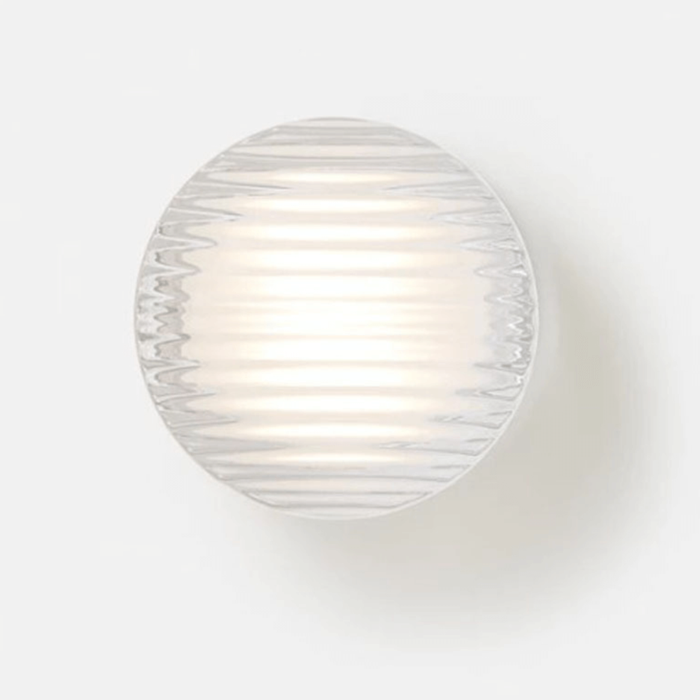 Contemporary Circular LED Outdoor Wall Lamp