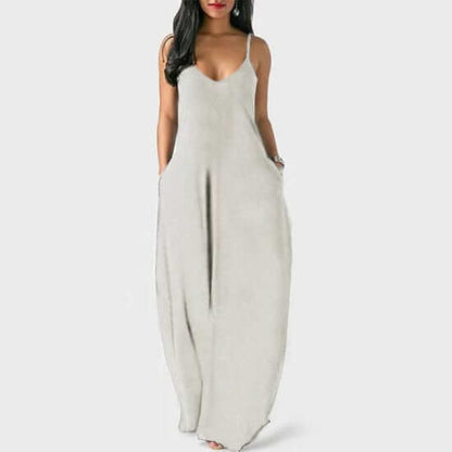 Chic Summer Sundress with Pockets