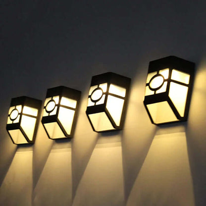 Bright Outdoor LED Wall Lanterns (2 Pack)