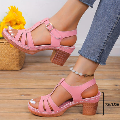 Timeless Strap Leather Sandals