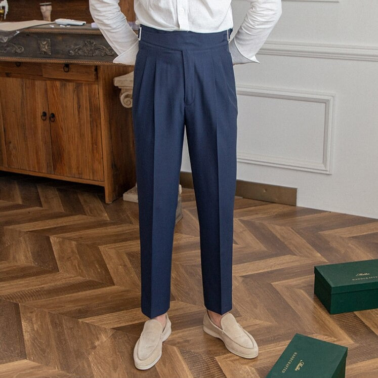 Classic Fit Straight Leg Men's Pants - Luxivelle