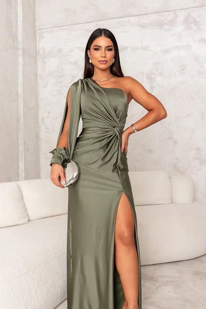 Beautiful Long Split Dress for Ladies