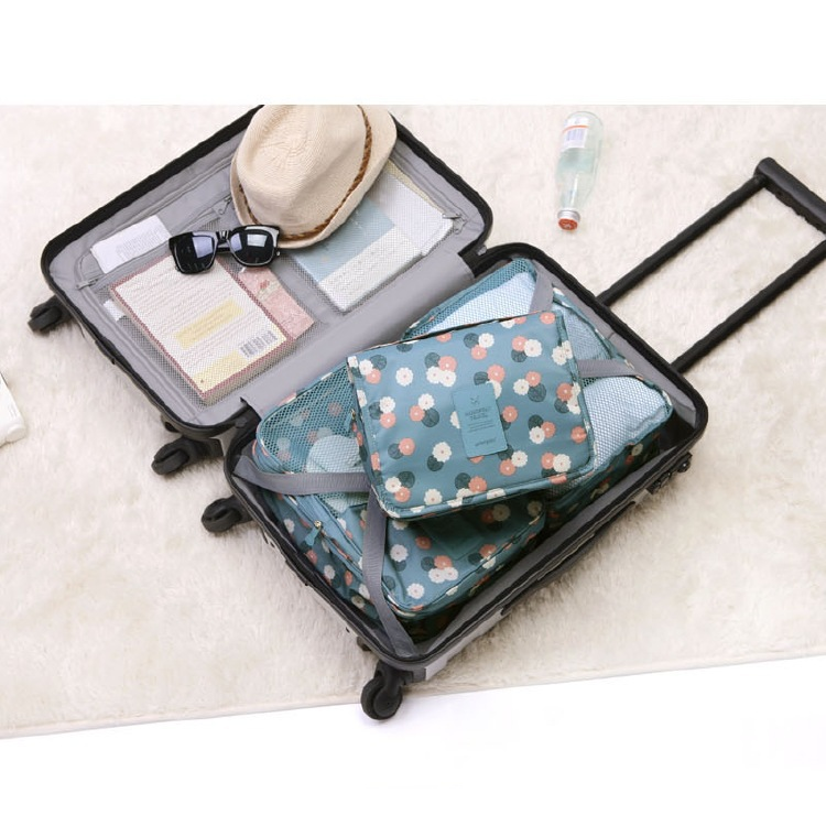 Compact Travel Toiletry Bag with Water-Resistant Design