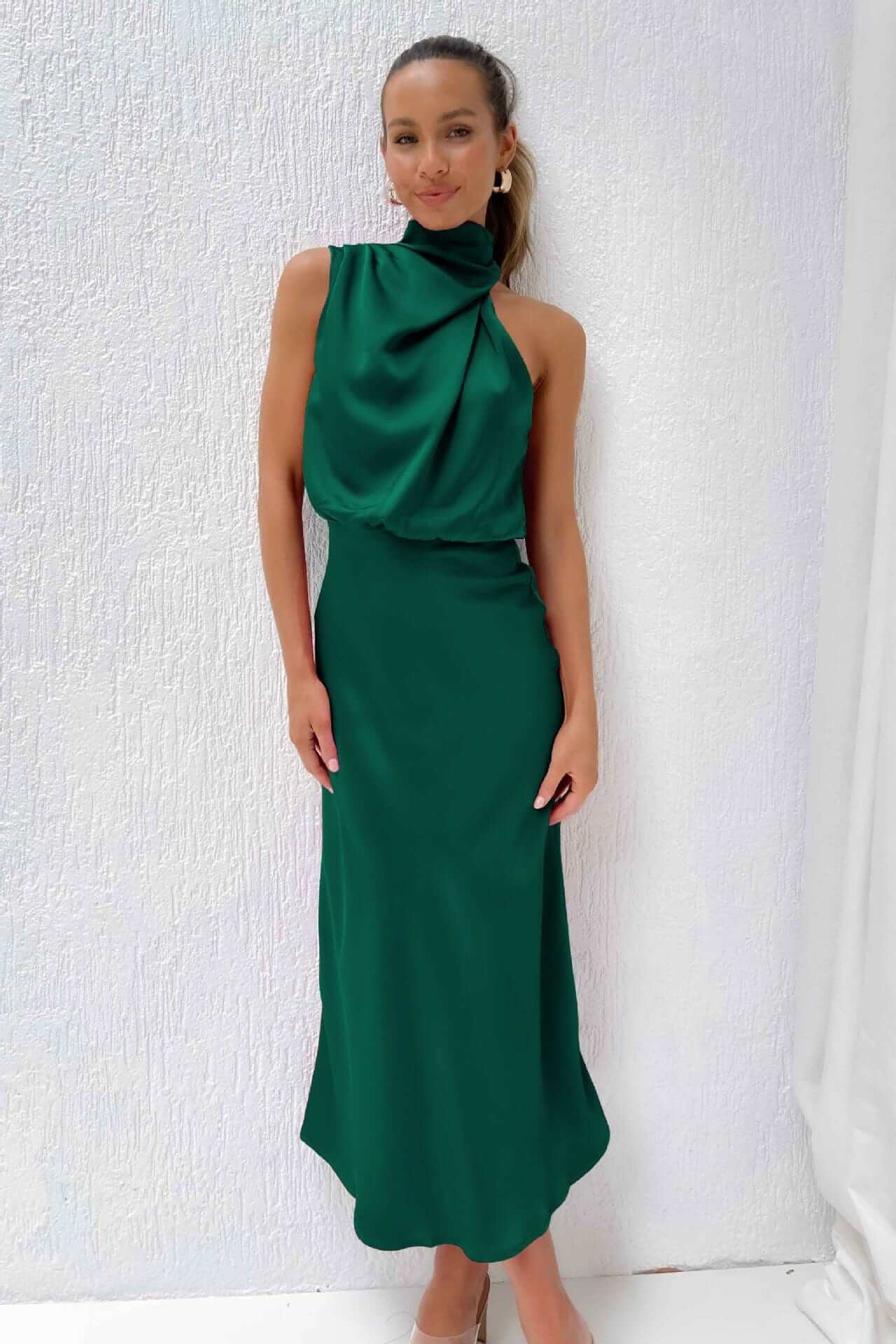 Luxury Silk Formal Gown