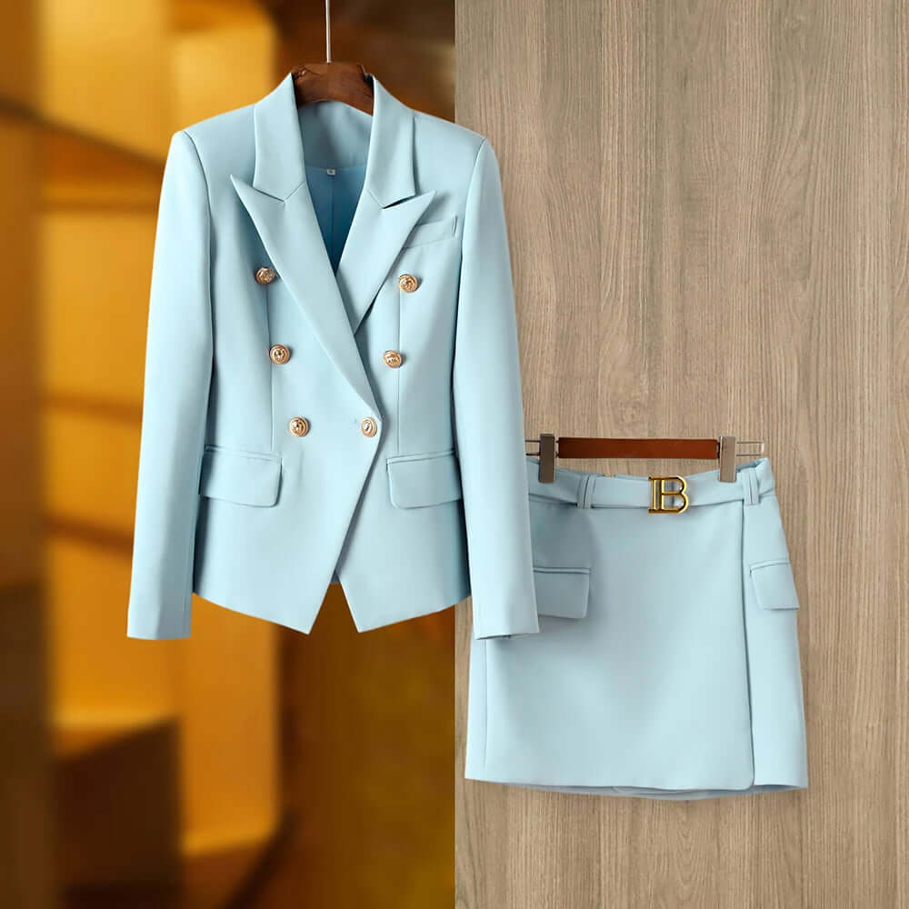 Classic Two Piece Suit Set - Luxivelle