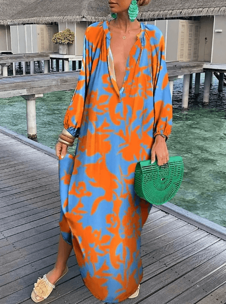 Vibrant Floral Sundress for Women