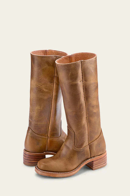 Stylish Women's Leather Ankle Boots with Comfortable Fit - Luxivelle