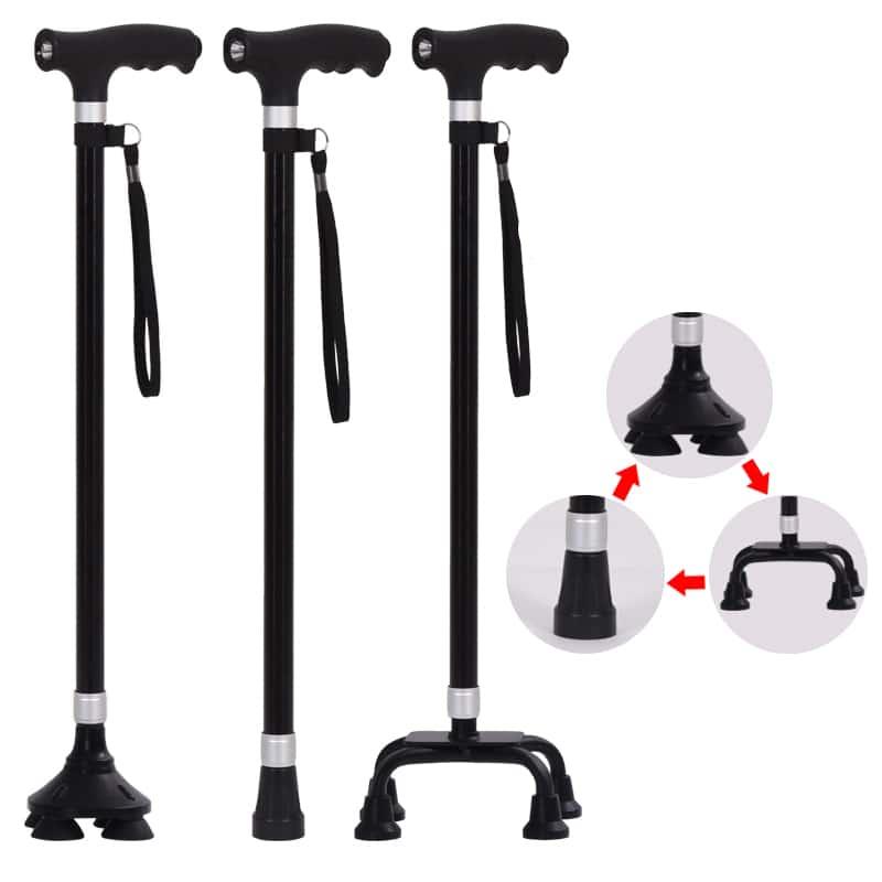 Comfortable Walking Stick for Elderly - Adjustable Handle - Luxivelle