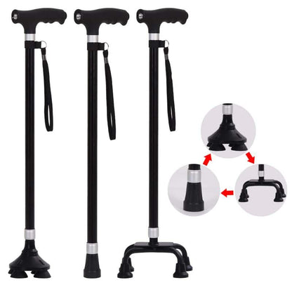 Comfortable Walking Stick for Elderly - Adjustable Handle - Luxivelle