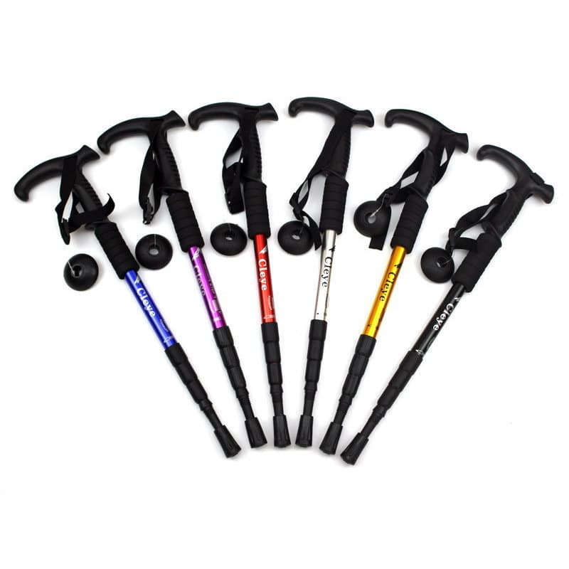 Compact Folding Walking Stick with Comfort Grip - Luxivelle