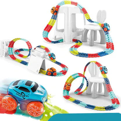 Fun Magnetic Car Racing Track Toy for Kids