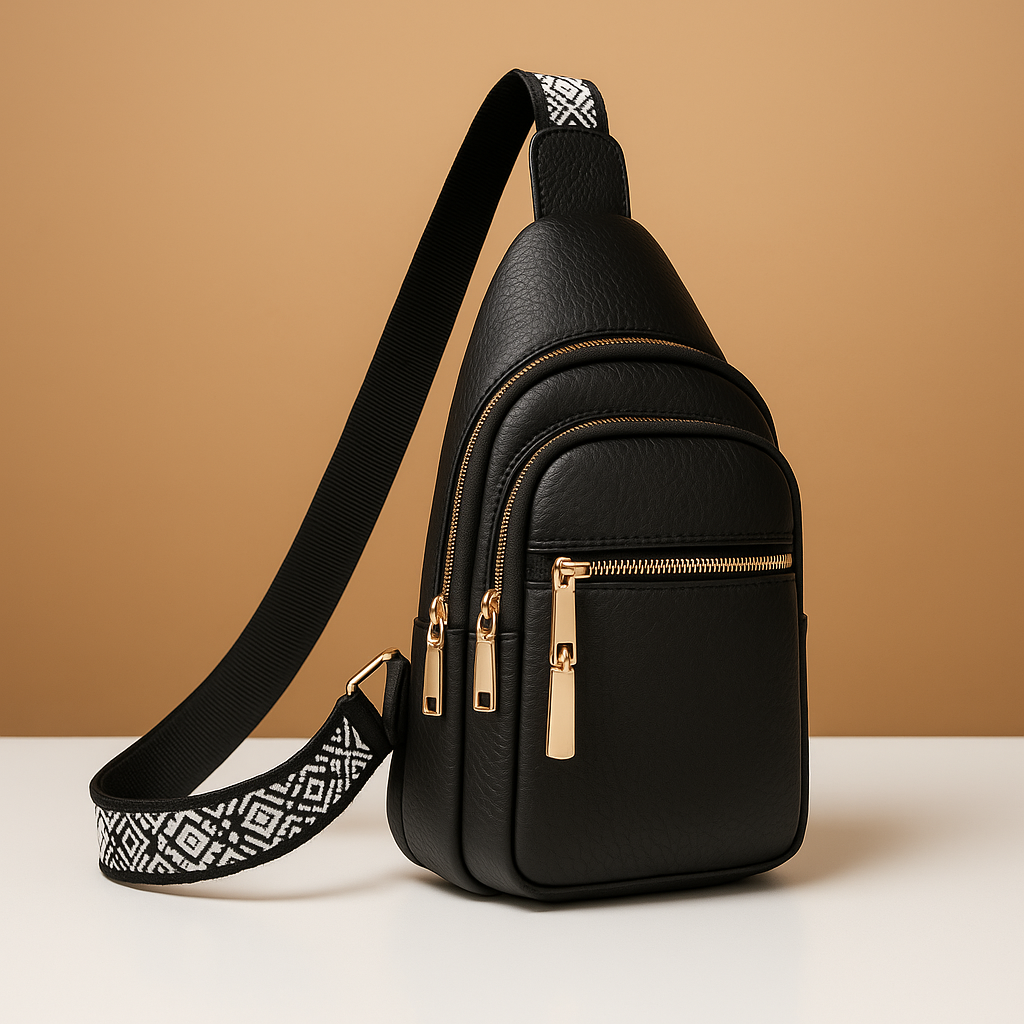 Women’s anti-theft crossbody bag with hidden zippers, water-resistant PU leather, and multiple compartments for stylish daily use