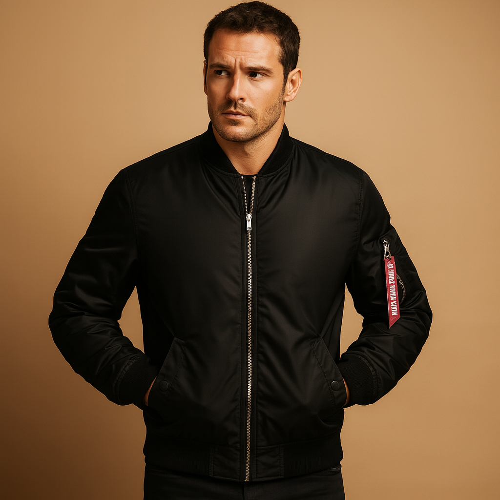 Relaxed Fit Men's Outdoor Coat - Luxivelle