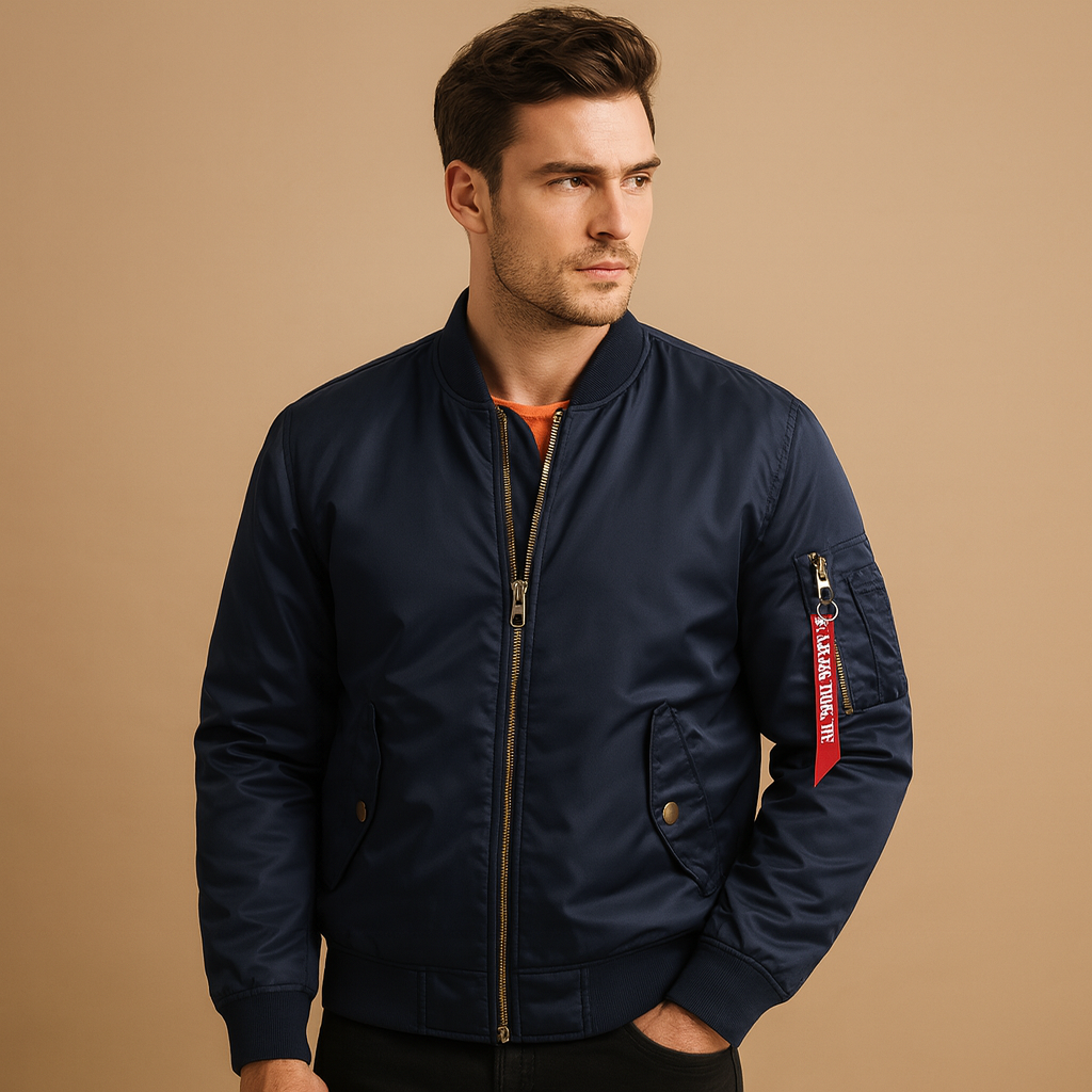 Relaxed Fit Men's Outdoor Coat