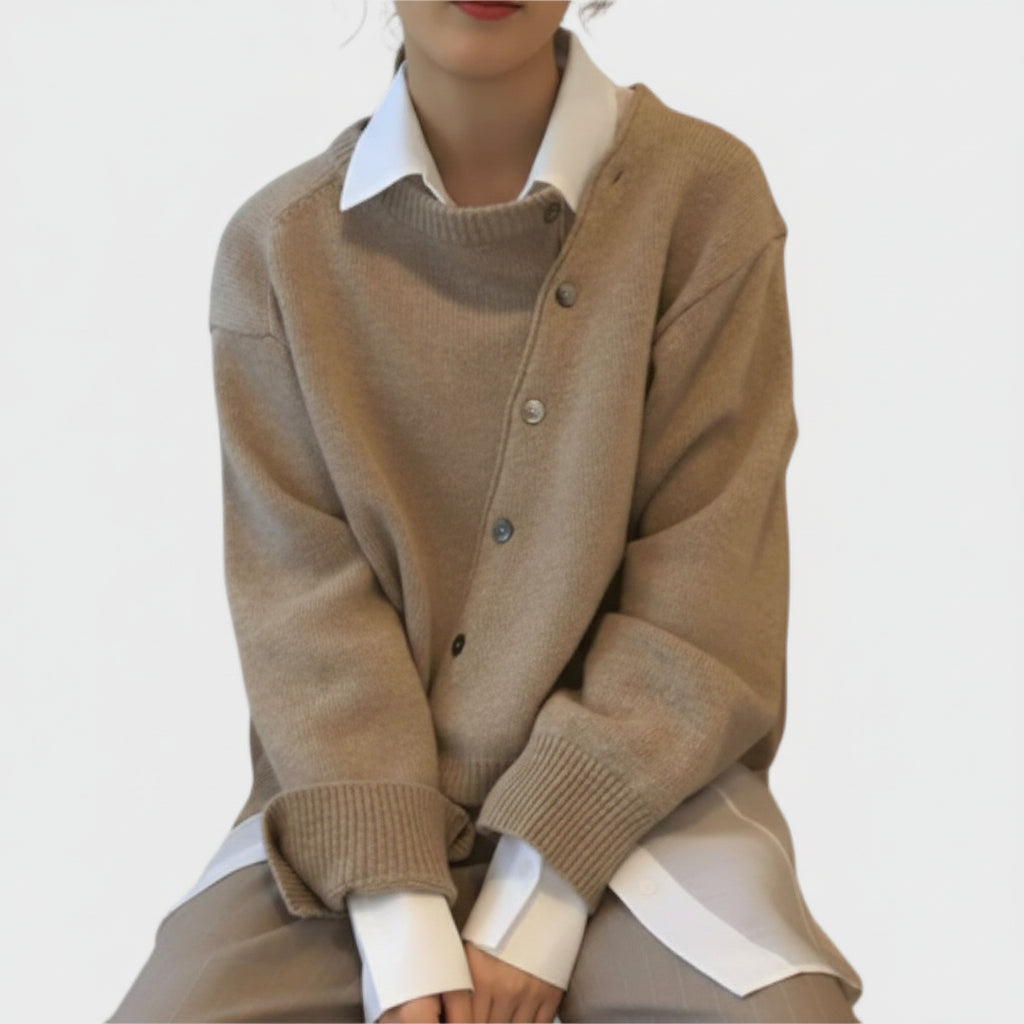 Cozy Oversized Cardigan - Luxivelle