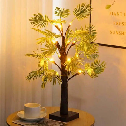 Festive Holiday Palm String Lights