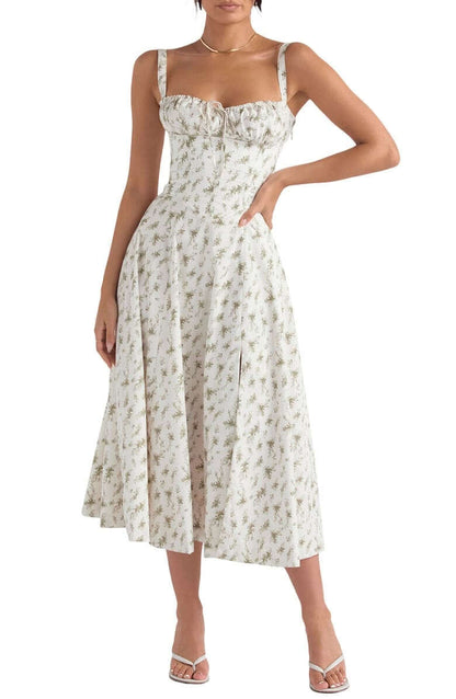 Fashionable Graphic Corset Dress