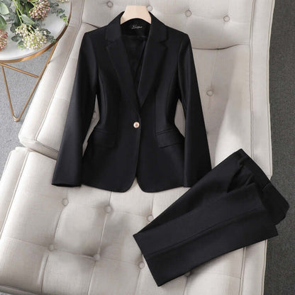 Classic Fit Women's Suit Jacket and Trousers