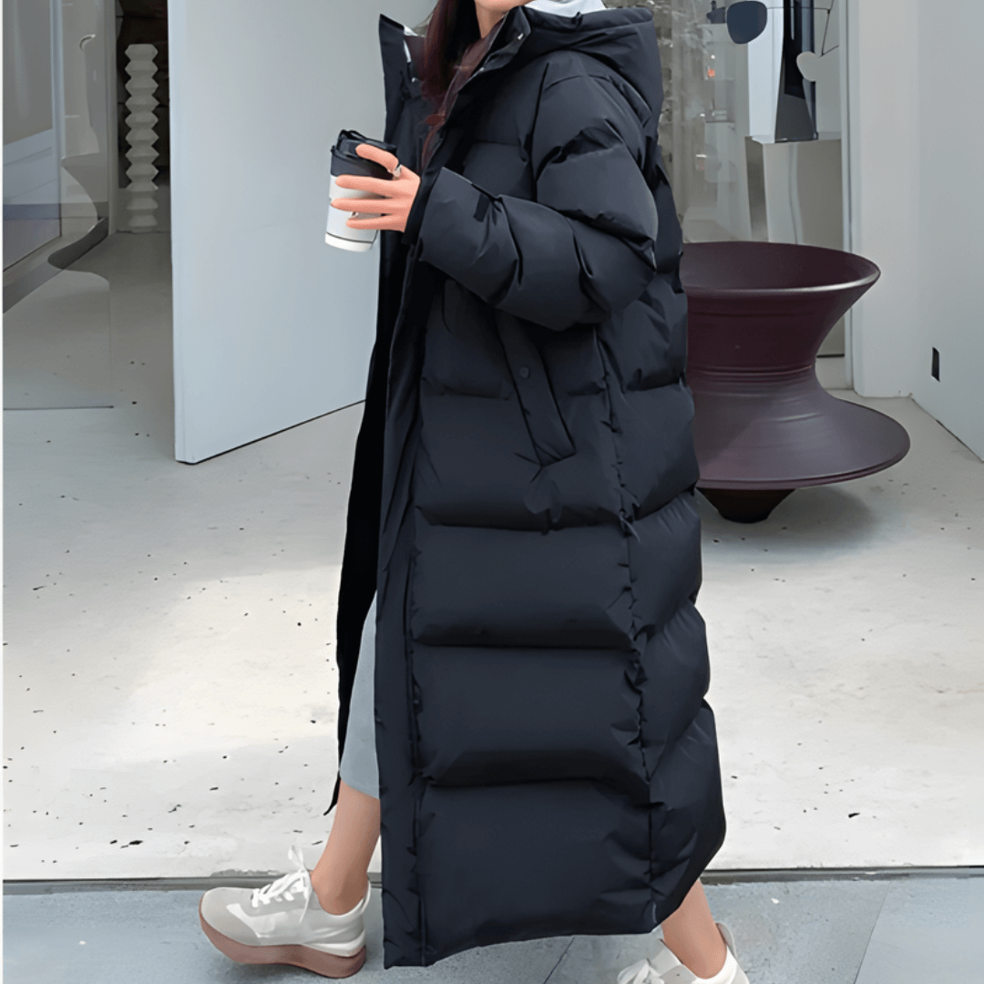 Warm Women's Padded Parka Coat