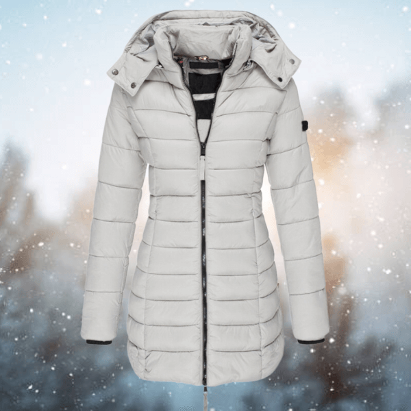 Warm Women's Down Filled Parka Coat