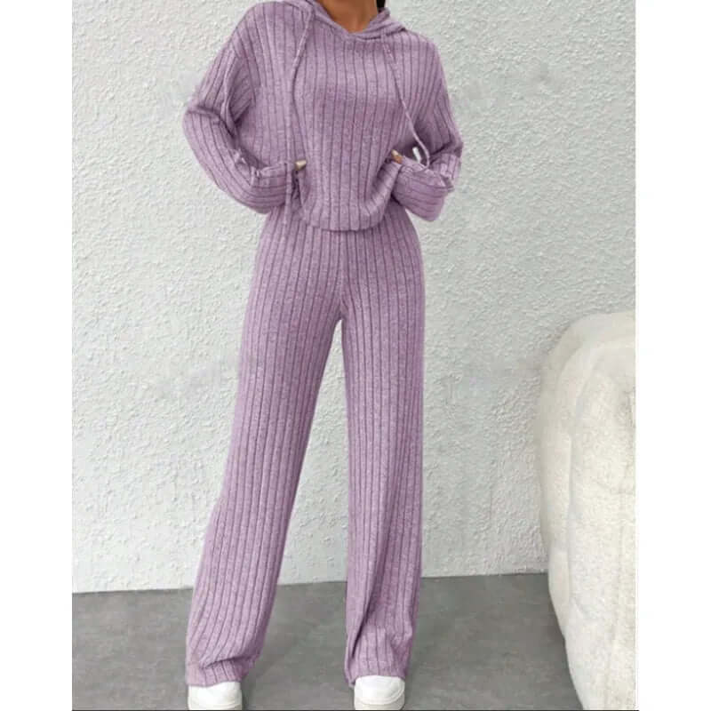 Relaxed Fit Hooded Sweat Suit