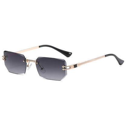 Trendy Frameless Sky Sunglasses - Luxivelle
