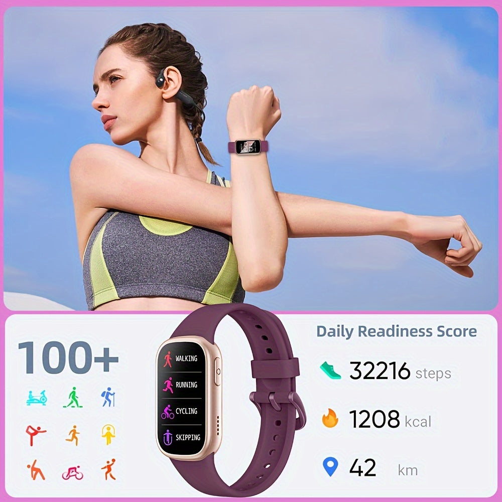 Waterproof Fitness Smartwatch - Long Lasting Activity Tracker