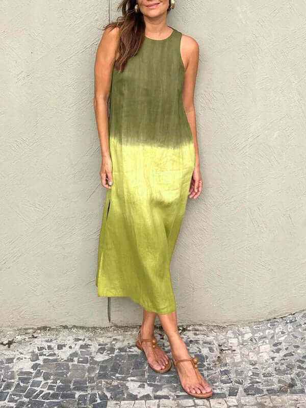 Gradient Floral Sundress