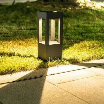 Bright Outdoor Solar Powered Garden Lamp