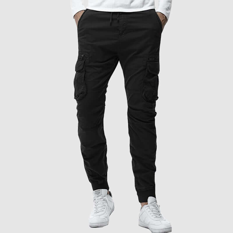 Comfortable Fit Men's Stretch Pants with Pockets