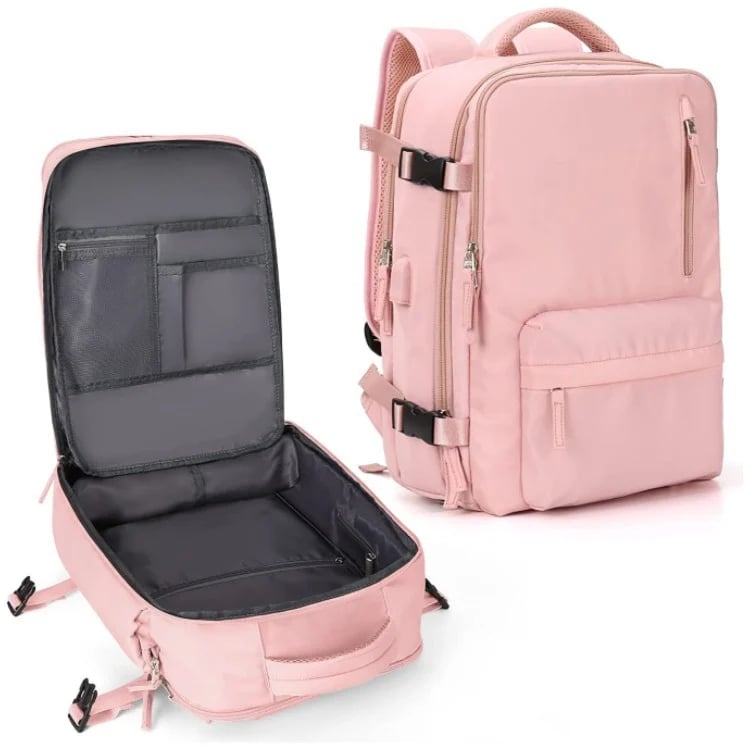 Waterproof Hiking Backpack for Women - Large USB Rucksack