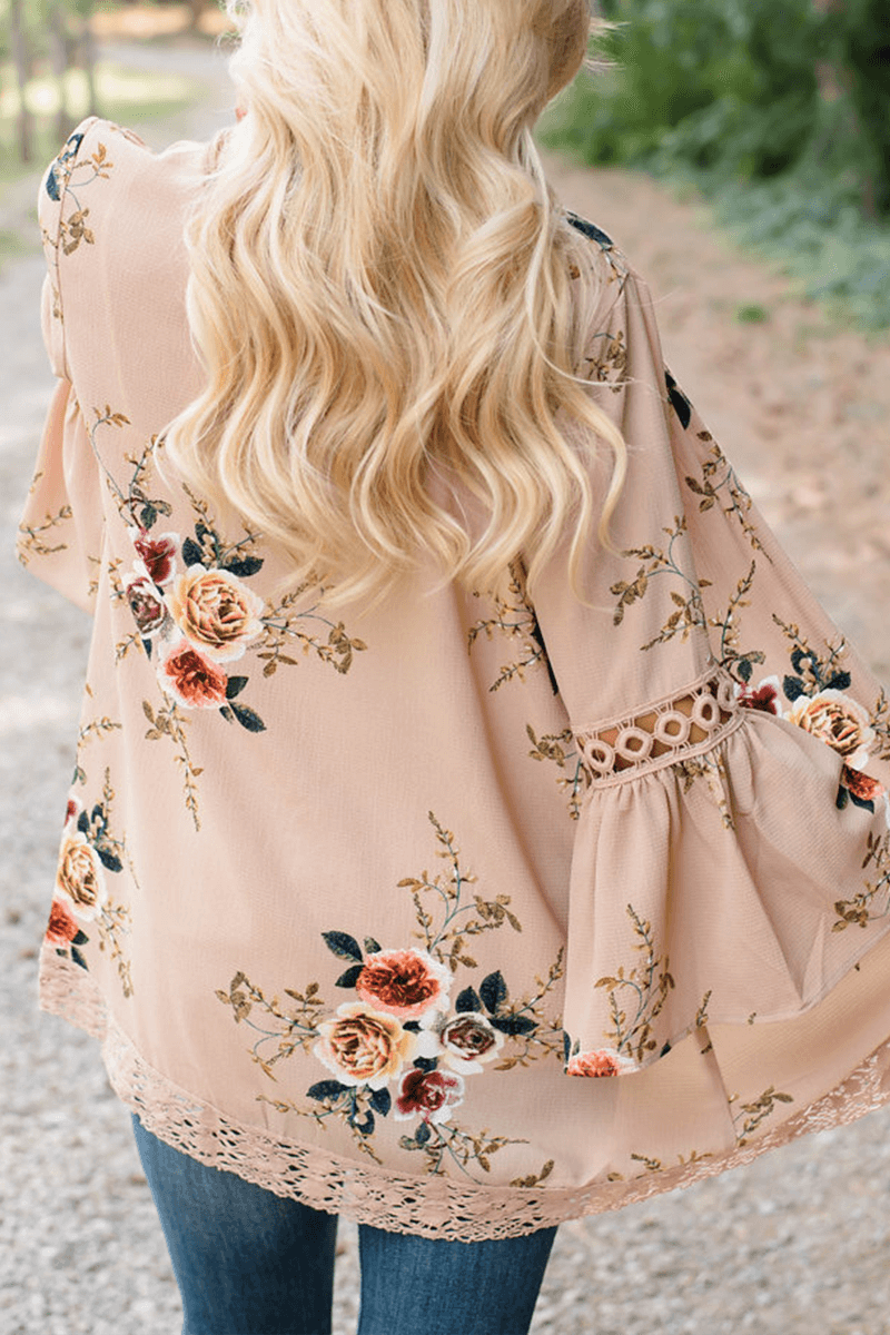 Colorful Quilted Pattern Blouse
