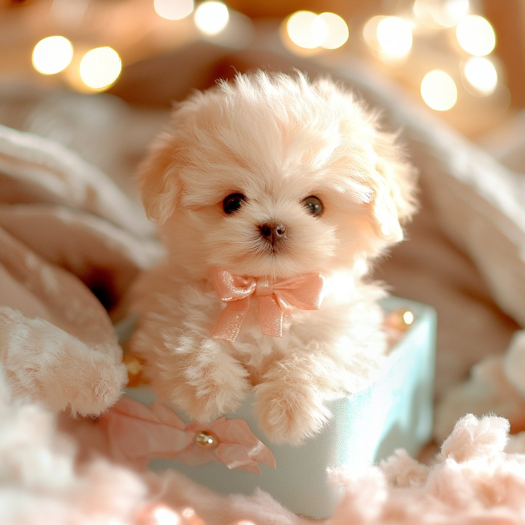 Cuddly Realistic Plush Dog Toy
