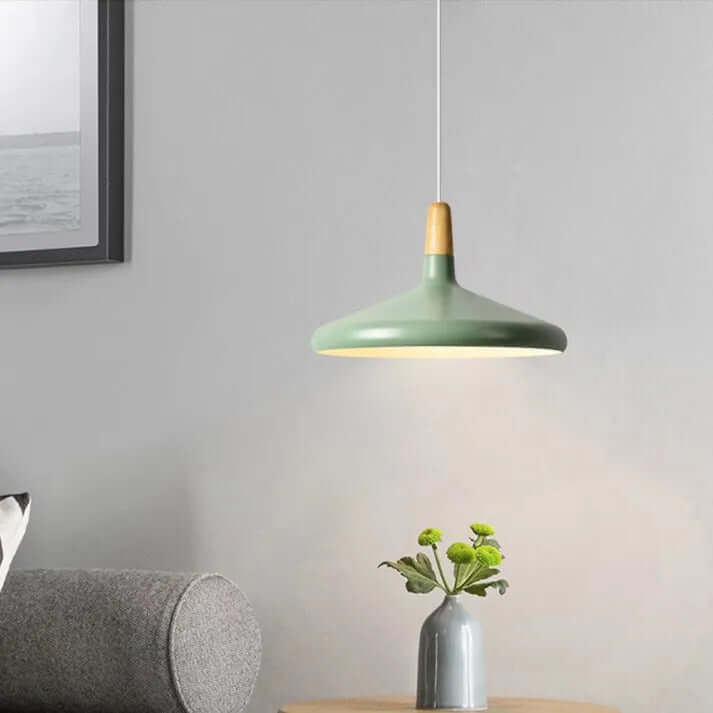 Sleek Metal Hanging Light