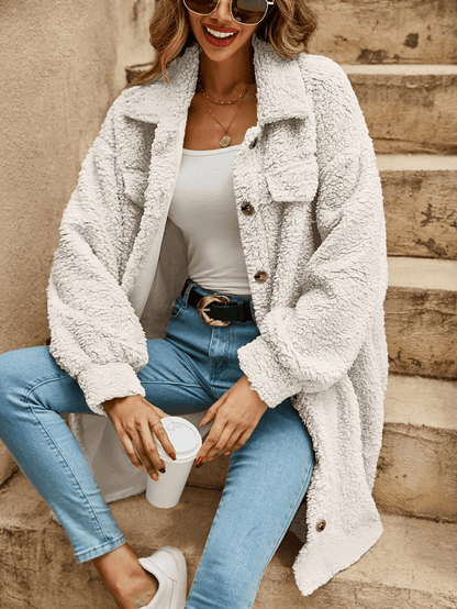 Comfy Open Front Cardigan Sweater