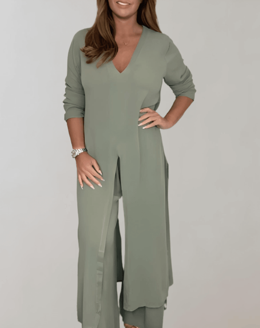 Classic Ladies 2 Piece Tweed Suit - Luxivelle